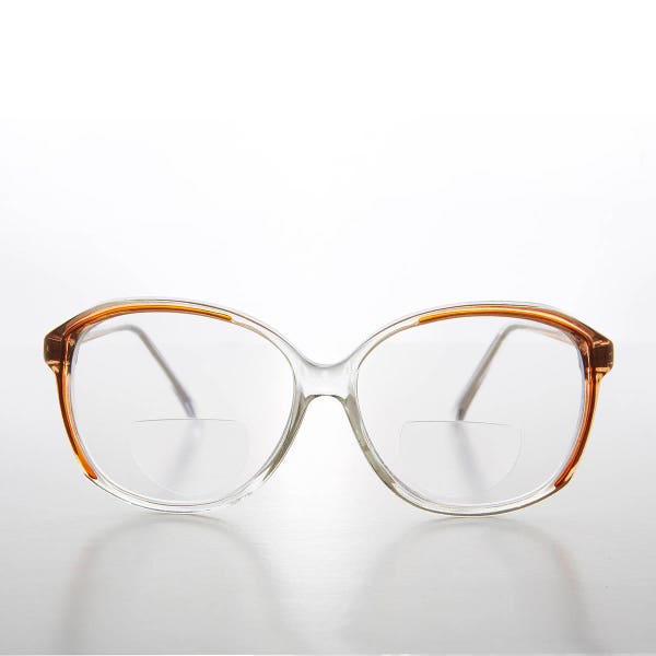 Women's Brown Bifocal Reading Glasses - Mallory