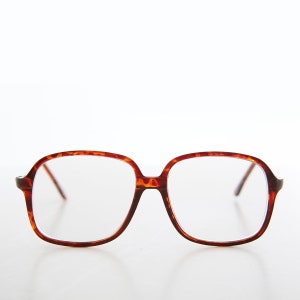 Kwadratowe okulary do czytania Tortoiseshell Retro Unisex - Carter