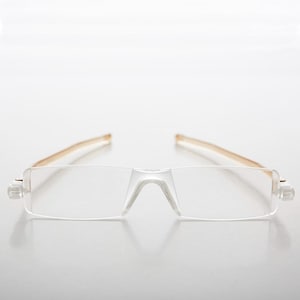 Brown Folding Reading Glasses Vintage - Paulie
