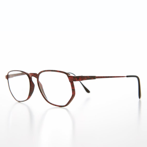 Burgundy Lightweight Rectangular Reading Glasses … - image 2