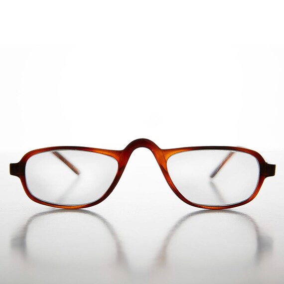 Tortoiseshell Half Frame Magnifying Reading Glass… - image 2