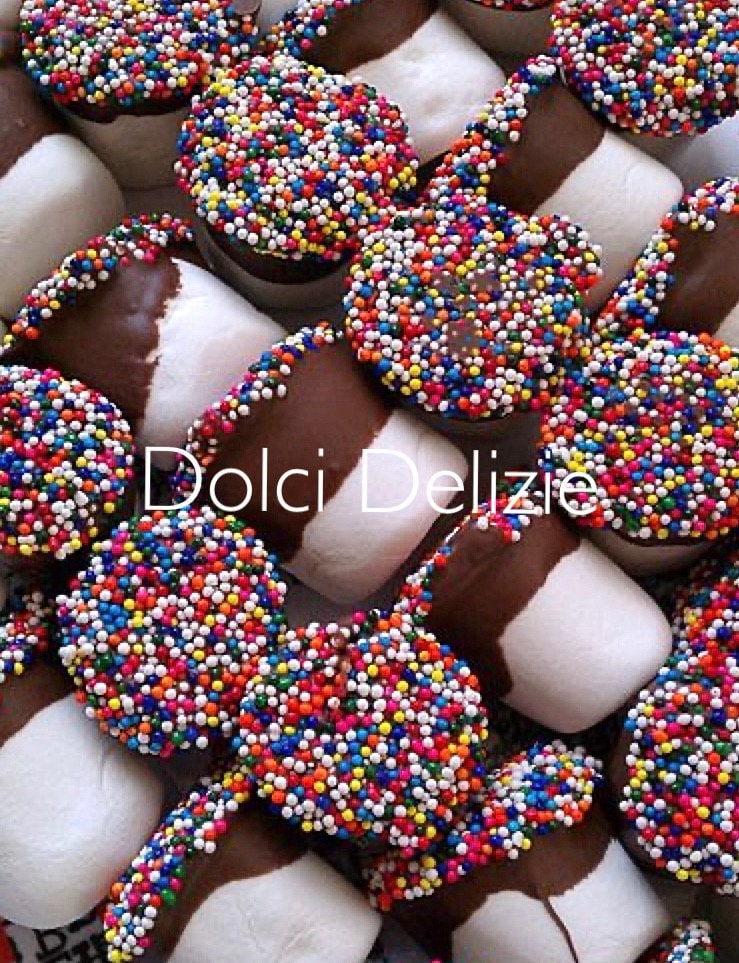meltie♡marshmallow op-CHOCO Chocolate Dipped Jumbo Marshmallows, Chocolate Marshmallow