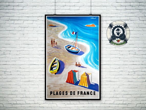 Vintage Paris France Voyage Art Déco Design Affiche A1,A2,A3,A4 Tailles