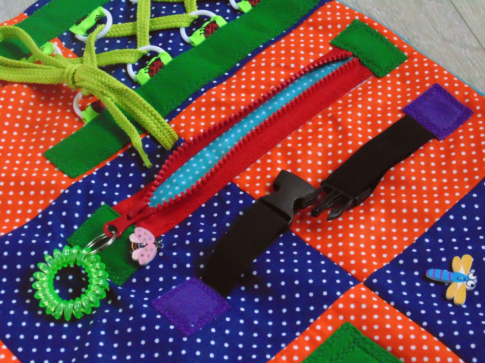 Sensory blanket Fidget blanket Activity blanket Activity quilt Etsy