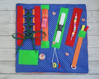 Fidget Blanket: Sensory Activity Toy for Dementia, Autism