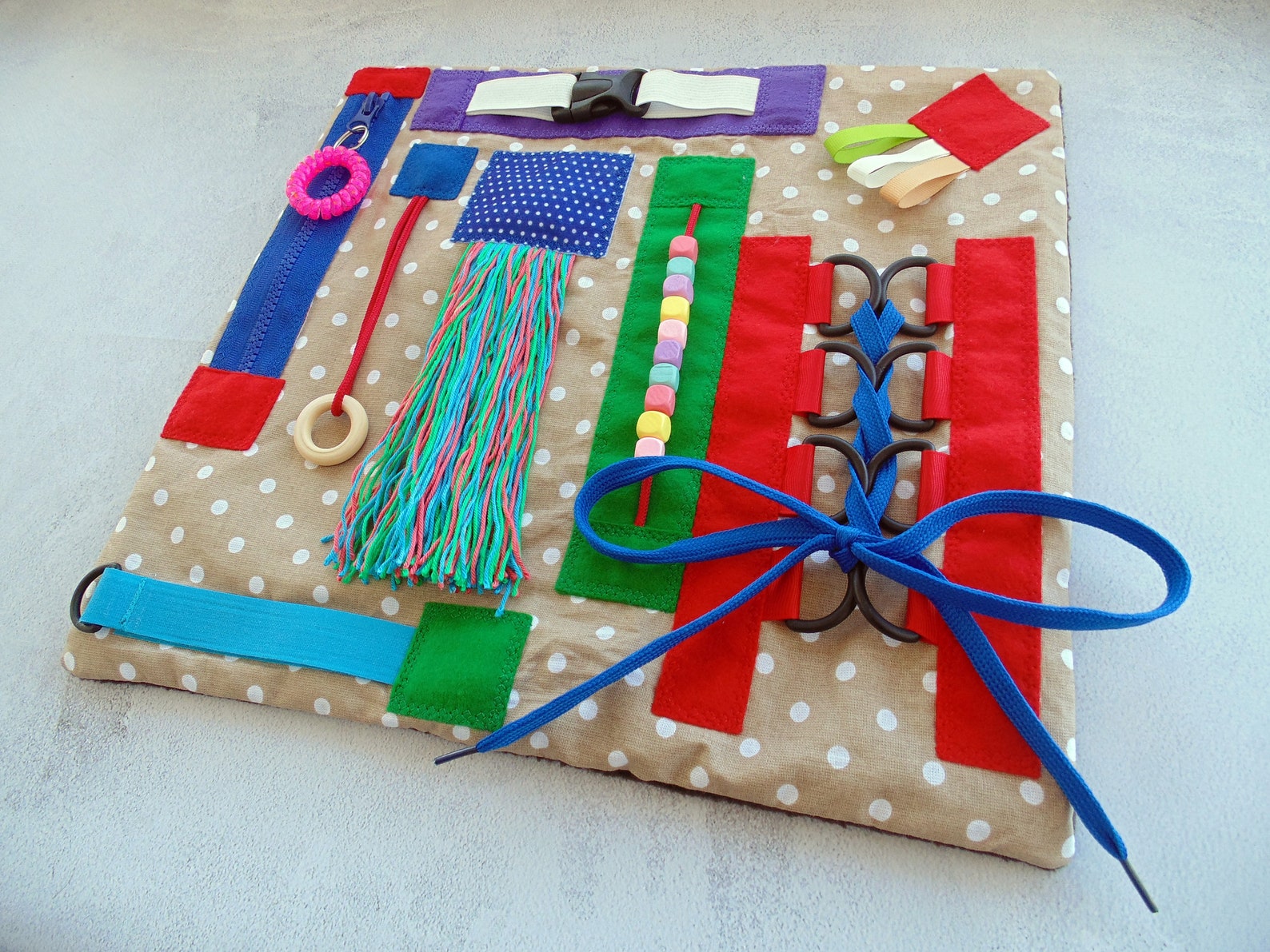 Fidget blanket for dementia blanket skills board Busy board Etsy