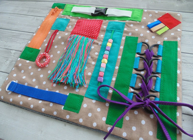 Fidget blanket for dementia blanket skills board Busy board Etsy