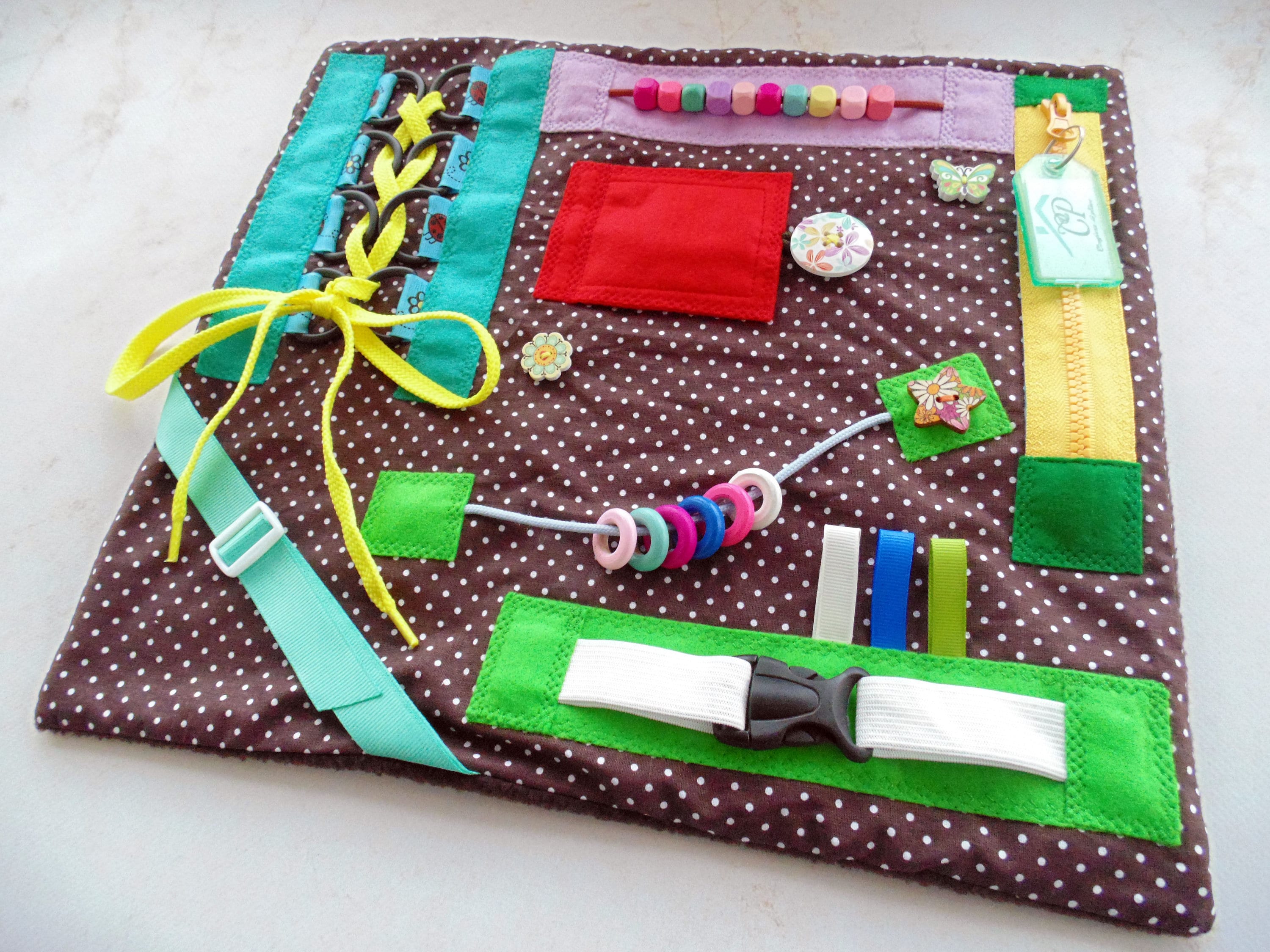 Fidget blanket for dementia blanket Sensory blanket Busy Etsy