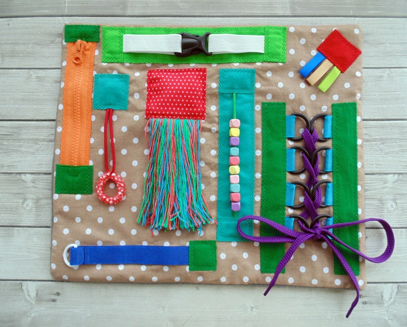 Fidget blanket for dementia blanket skills board Busy board Etsy