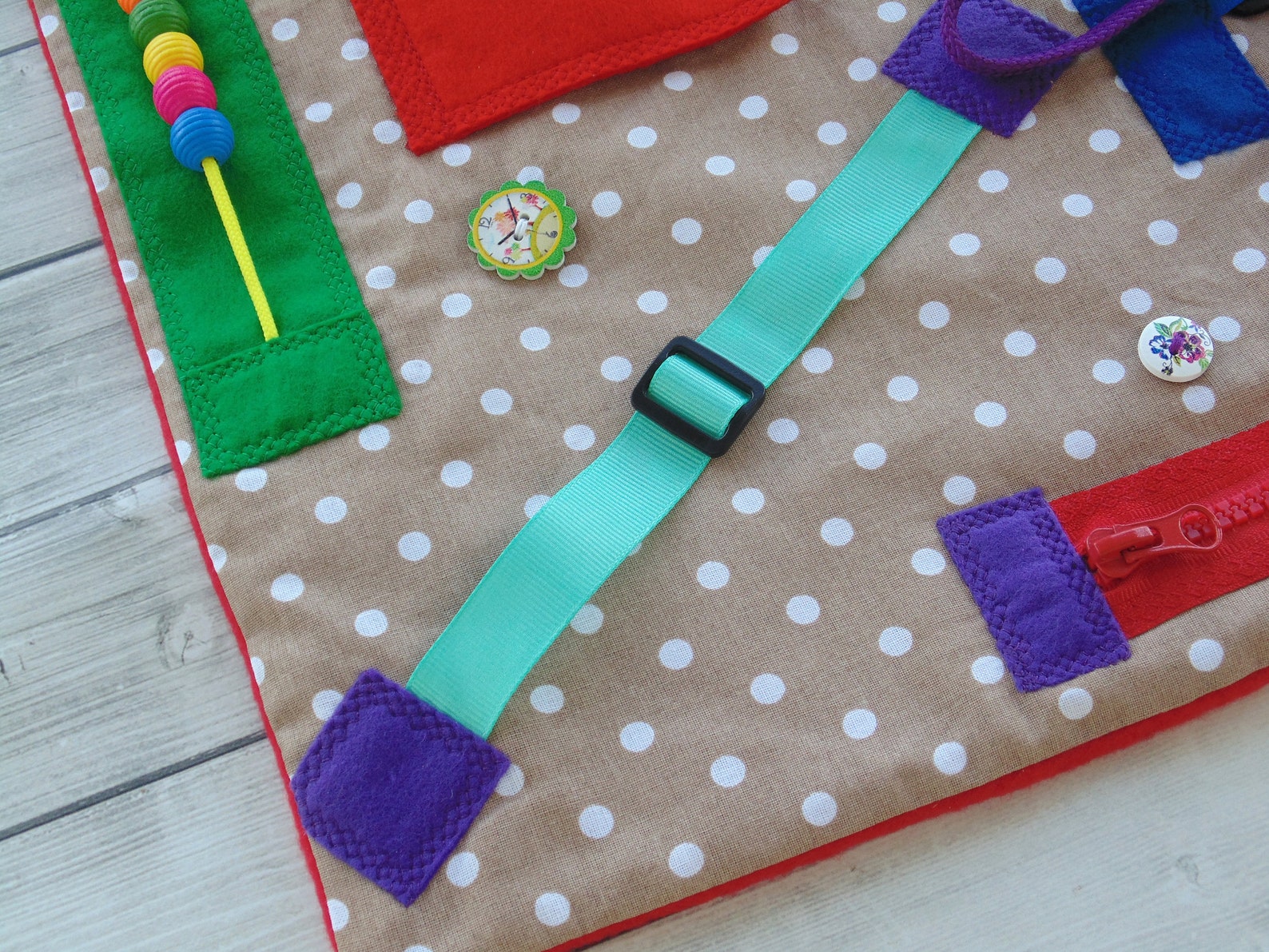 Sensory blanket Fidget blanket dementia Special needs Busy Etsy