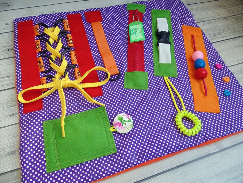 Dementia blanket Busy blanket Busy board Sensory blanket Etsy