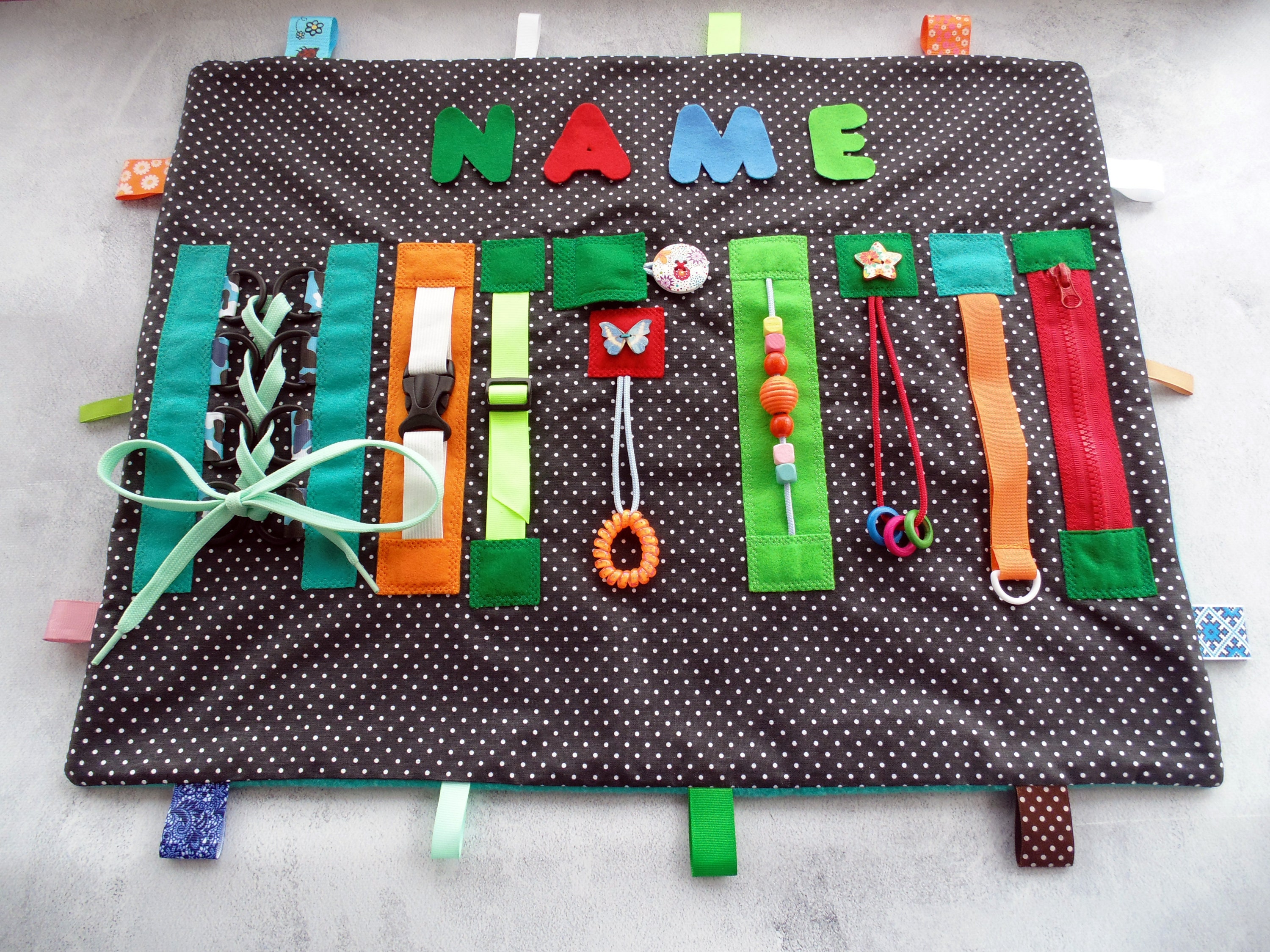 Dementia blanket Sensory toy Dementia activity Sensory blanket Etsy