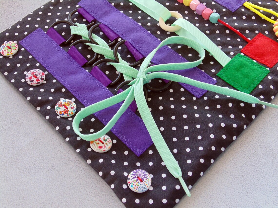 Adult Therapy Dementia Blanket Fidget Quilt Travel Busy Etsy