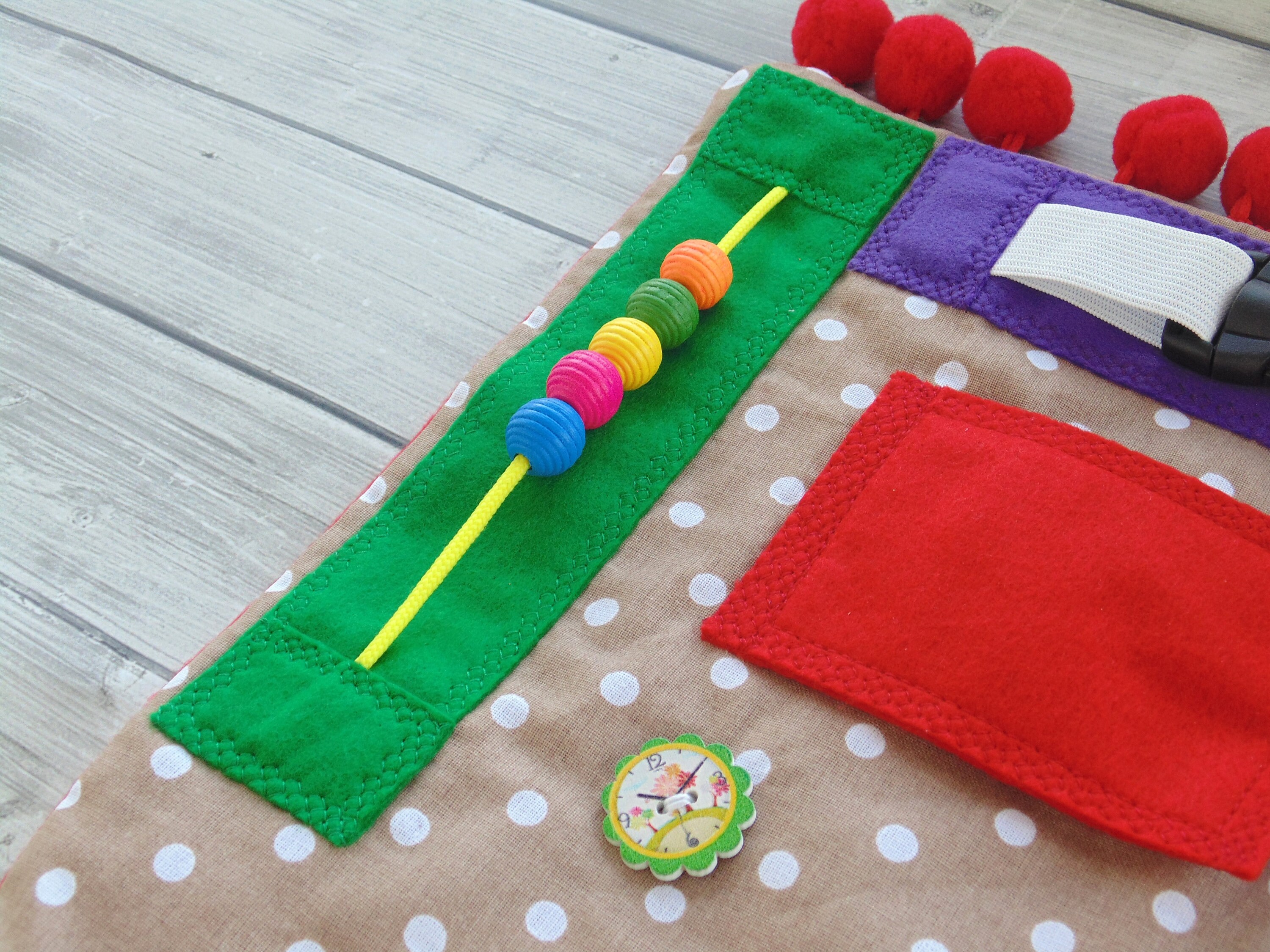 Sensory blanket Fidget blanket dementia Special needs Busy Etsy