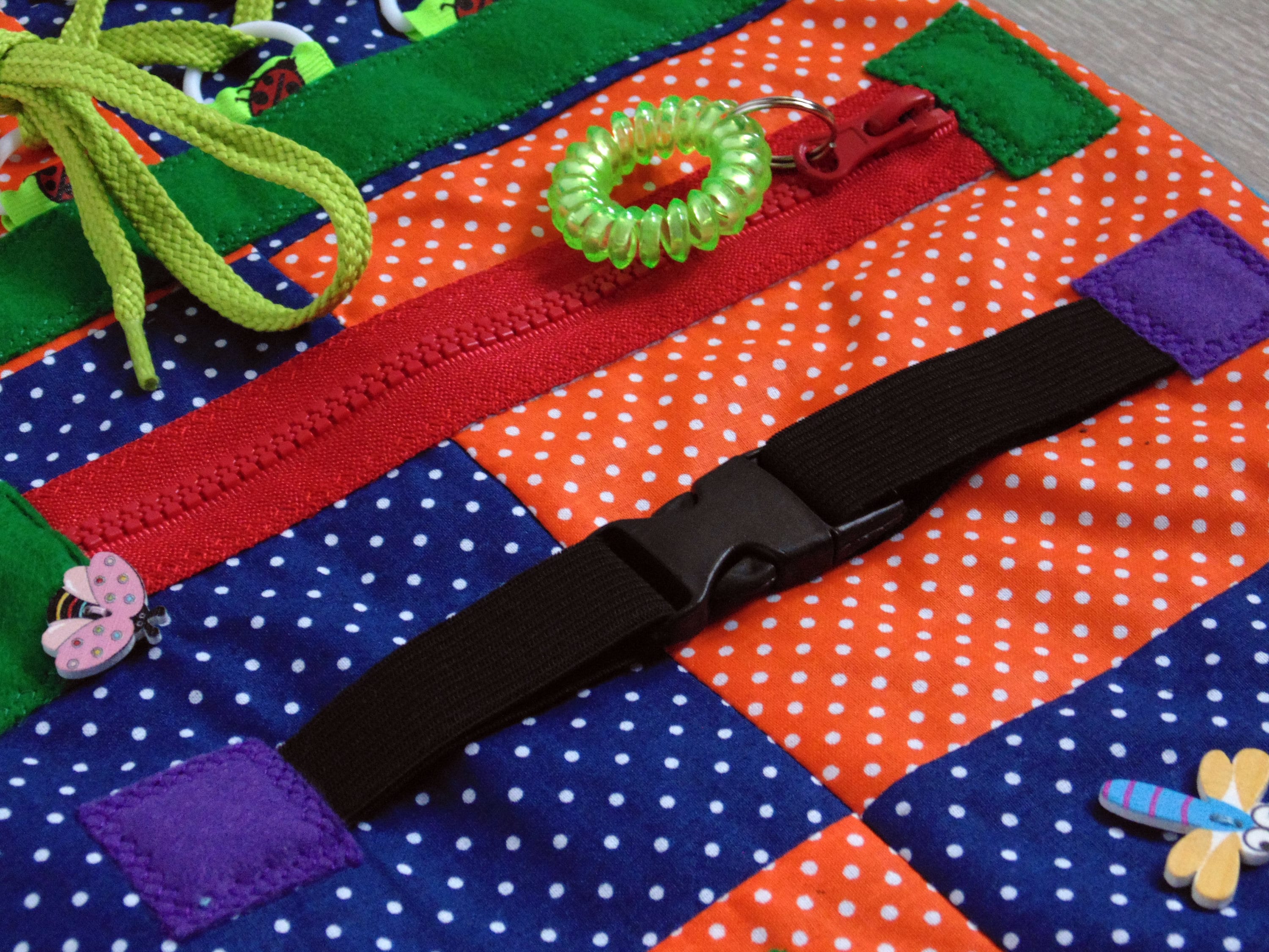 Sensory blanket Fidget blanket Activity blanket Activity quilt Etsy