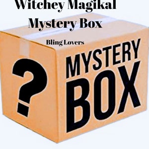 Mystery box Herbs,Tincture,Gemstone,Witchcraft,Alter,Candles,Oils,Mystery gift,Suprise box,Gift box,Mystery bag,Grab bag.