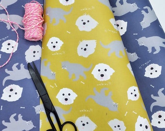 Furry Friends | Recyclable Wrapping Paper