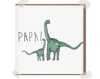 Papa-Saurus | Blank Inside Card