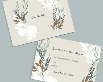 The Upton | Save-The-Date Cards | Luxury Wedding Invitation Collection