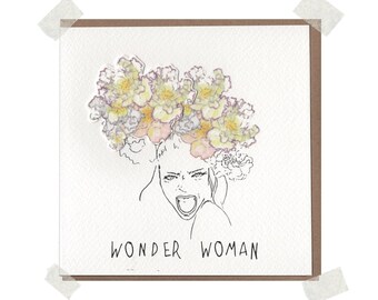 Wonder Woman | Blank Inside Card