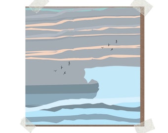 Durley Chine | Blank Inside Card