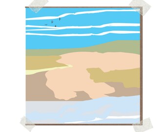 Hengistbury Head | Blank Inside Card