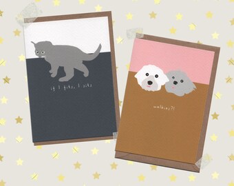Fuzzy Friends Notecard Set