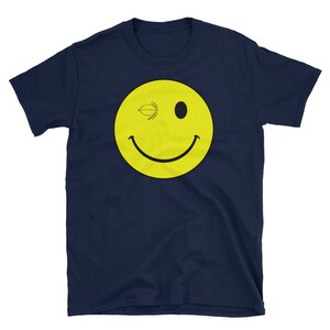 Happy Wink Face Unisex T-Shirt