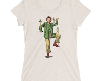 Drop Dead Fred Ladies' t-shirt