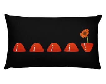 Devo Flower Rectangular Pillow