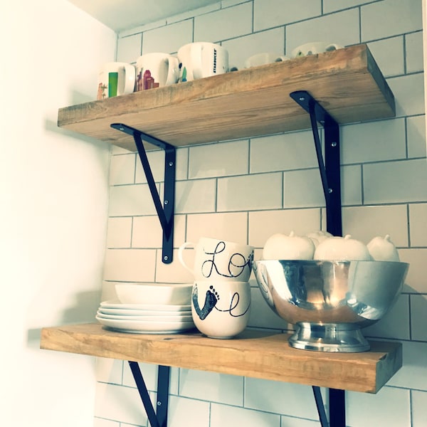 Driftwood Shelves Etsy