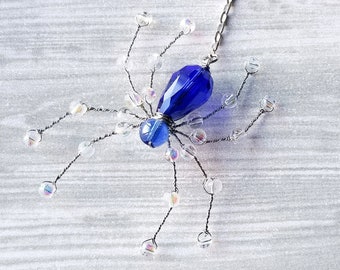 Spider Ornament | Beaded Decoration | Christmas Spider | Unique Handmade Gifts | Home Decor