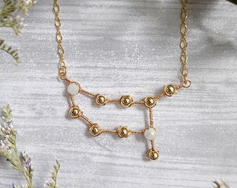 Gemini Swarovski Necklace - Etsy