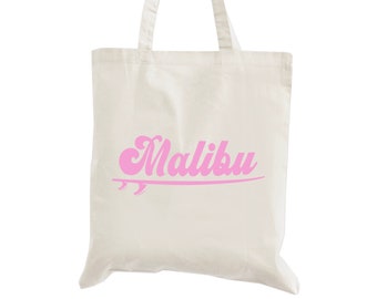 Wedding Welcome Bags / Wedding Welcome Bag / Malibu Tote Bag / Malibu Wedding / Surf Board Tote