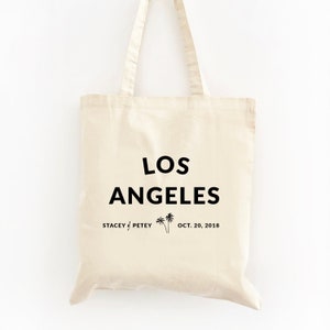 Wedding Welcome Bags / Wedding Welcome Bag / Personalized Tote Bag / Custom Tote Bag / Los Angeles Wedding