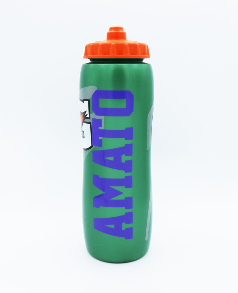 Custom Gatorade Bottle Personalized Sports Bottle Customized Etsy