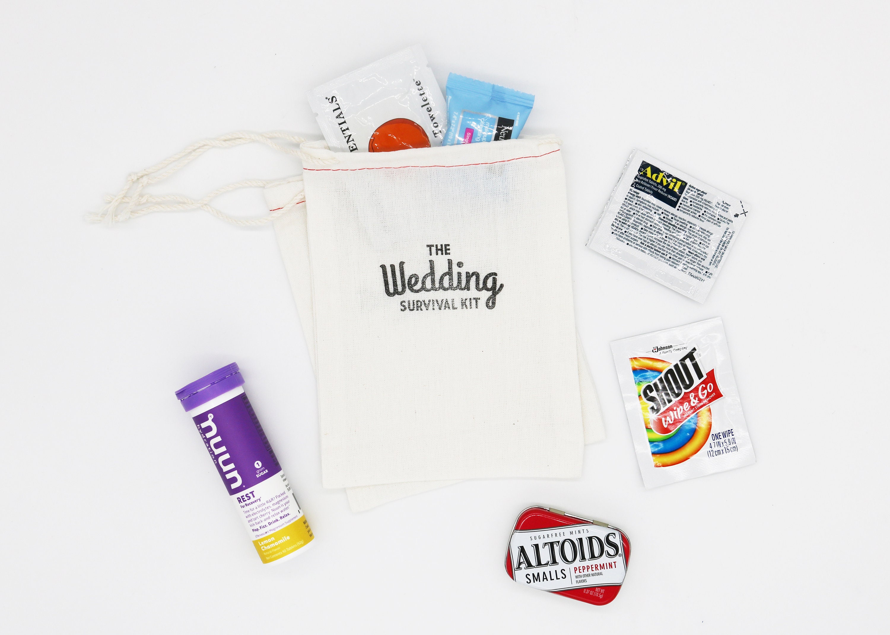 Wedding Survival Kit Wedding Hangover Kit Wedding Hangover Etsy