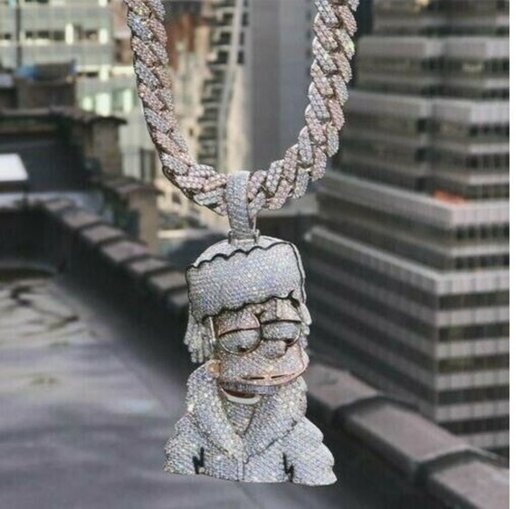 bart simpson iced out