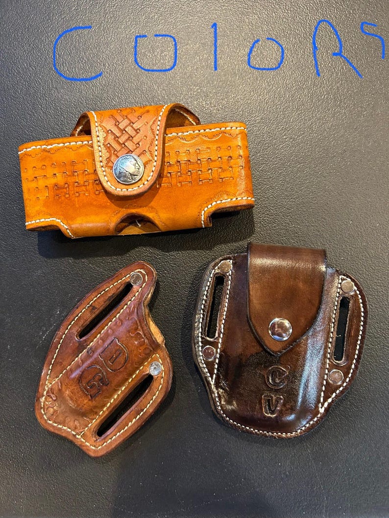 Please choose from the three colors:
Top: saddle tan (the lightest)
Bottom left: tan (middle shade)
Bottom right: dark brown (the darkest)