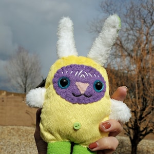 Spring Rabbit Plush Handmade stuffed animal