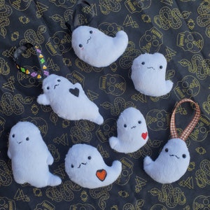 Mini Ghost Plush Handmade stuffed animal