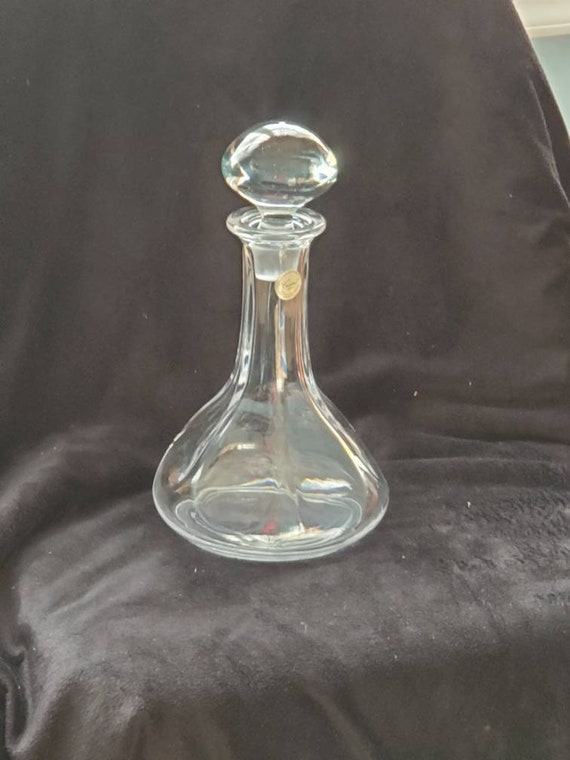 Crystal Decanter Cris D Arques France Etsy Crystal Decanter Cris D Arques France Etsy