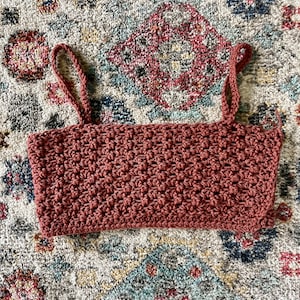 Sunburst Crochet Tank Top - PATTERN ONLY