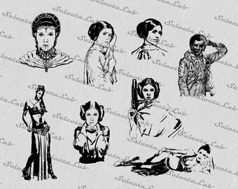 Download Leia svg | Etsy