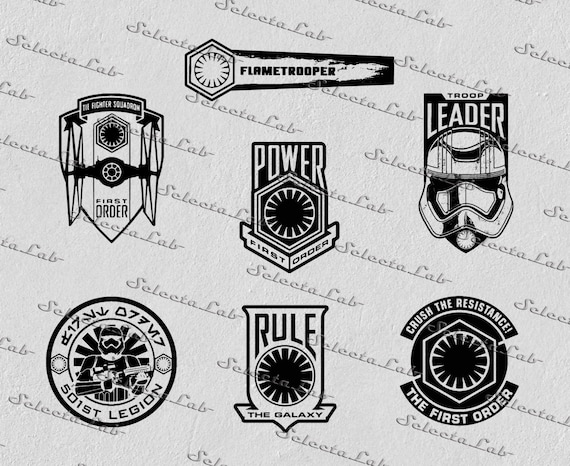 Digital Svg Png Stormtrooper First Order Star Wars Etsy