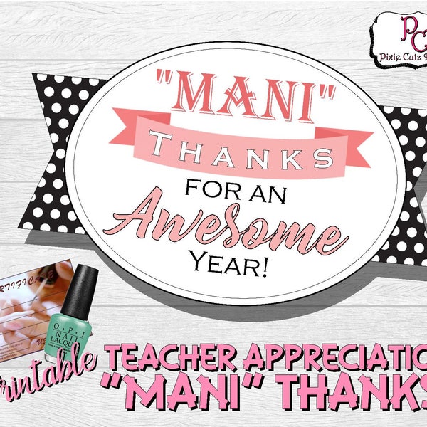 Mani Thanks - Etsy