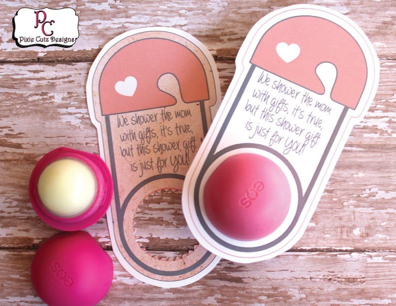 Baby Girl EOS Lip Balm Favor EOS Lip Balm Shower Gift EOS Etsy
