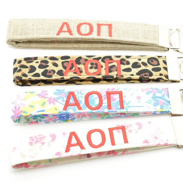 Alpha Omicron Pi Gold Bracelet