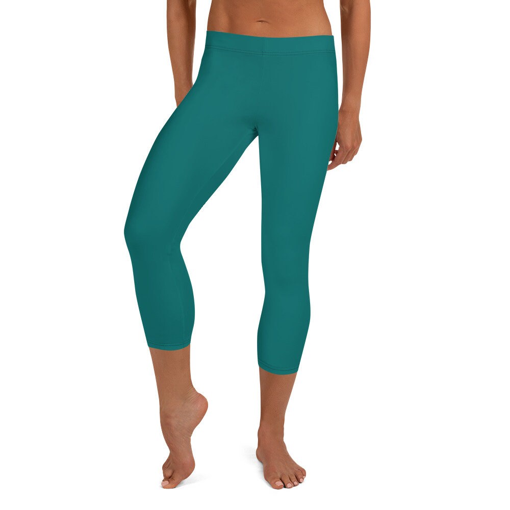 Women's Capri Leggings Yoga Pants 