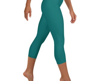 Women's Capri Leggings Yoga Pants 